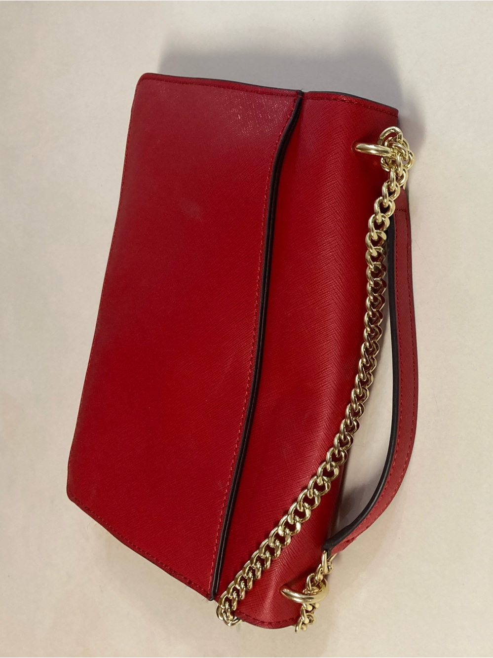 Karl Lagerfeld Red Envelope Purse - Picture 8 of 11